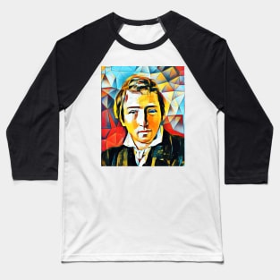 Heinrich Heine Abstract Portrait | Heinrich Heine Artwork 2 Baseball T-Shirt